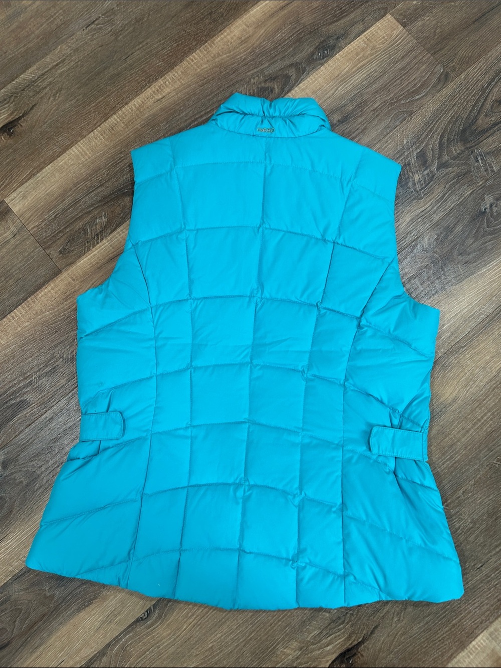 Eddie Bauer Womens Medium Down Puffer Vest EB650 Full Zip Pockets - Picture 10 of 14